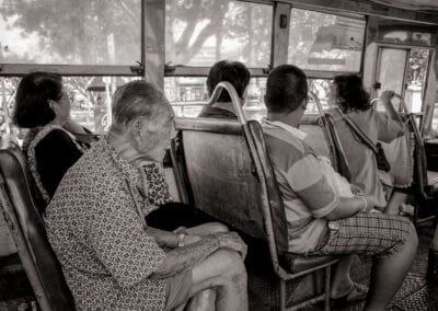 bus passengers documentary photography stuart coleman